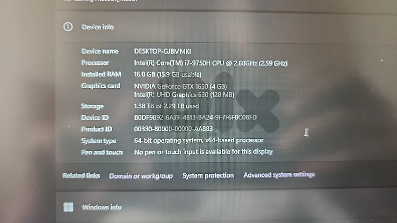 asus gaming 1650ti
