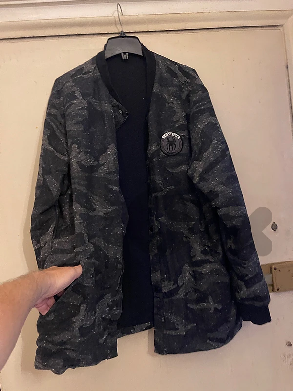 CAMOUFLAGE sweater with zipper size xxl