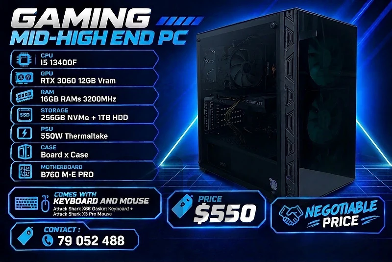 gaming setup