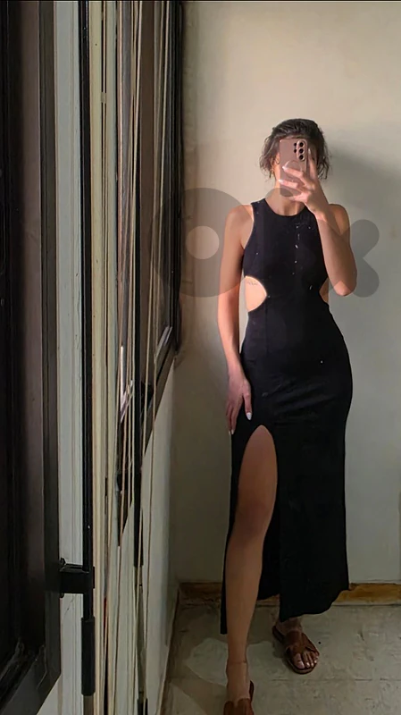 Black dress size S/M