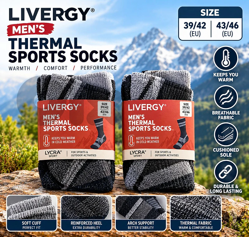 livergy thermal socks