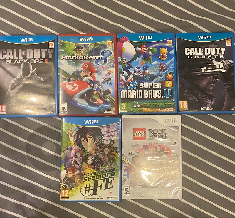 Wii/Wii U Games 150$ Negiotable