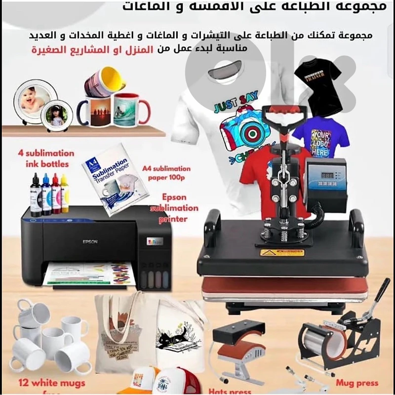 heat press 6 in 1 like new