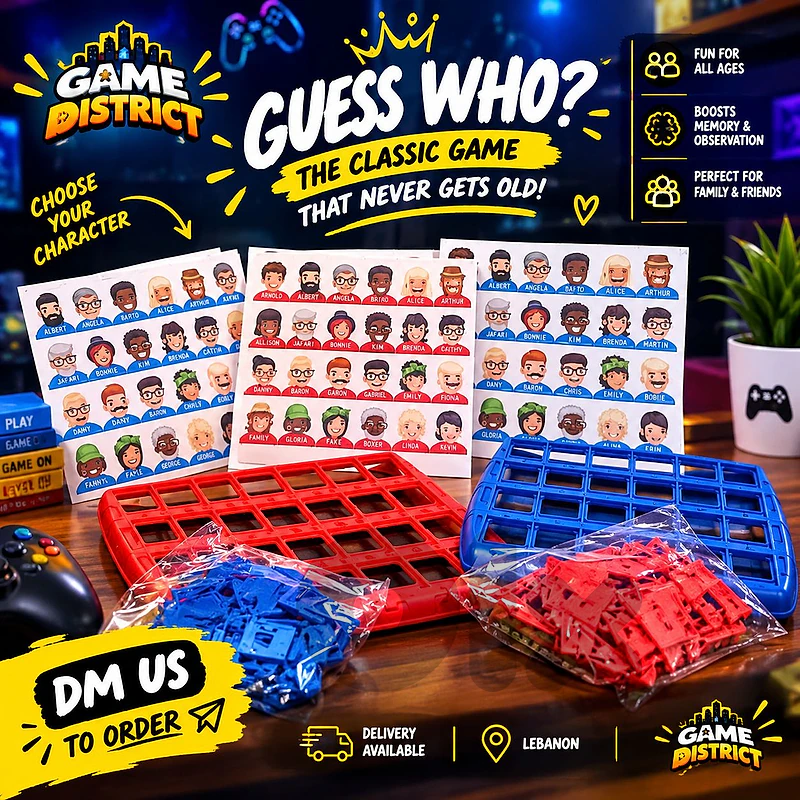 Title: 🎲 Character Guessing Board Game – New & Fun Family Game 🎯 Title: 🎲 Character Guessing Board Game – New & Fun Family Game 🎯