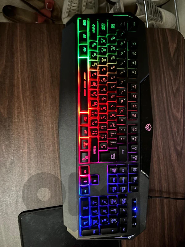 Keyboard RGB MeeTion C510 Gaming

مستعمل بدون Mouse