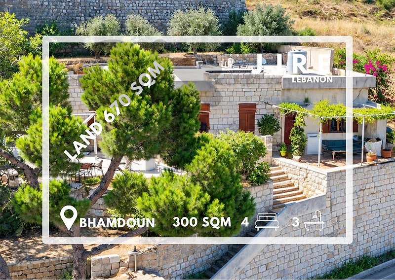 Standalone For Sale in Bhamdoun / بيت مستقل للبيع في بحمدون