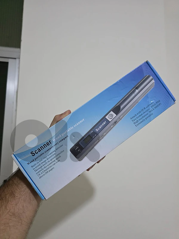 iScan Handheld Portable Wand Scanner