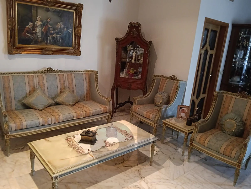 elegant classic salon set with 3 tables