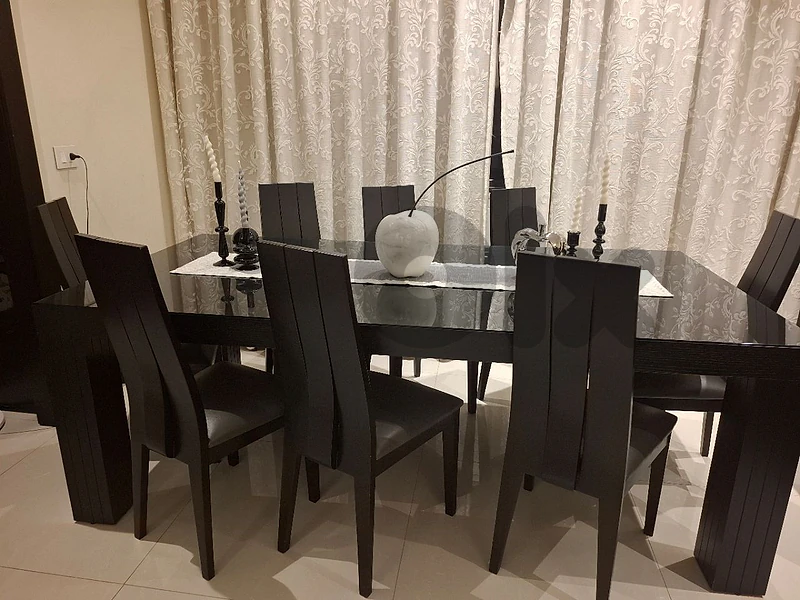 dining table with 8 chairs