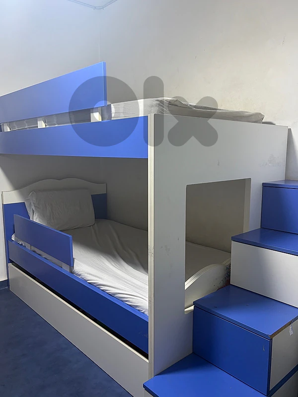 Complete Kids Bedroom Set – Bed, Wardrobe, Desk & Storage