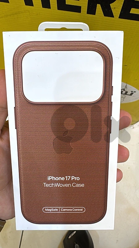Apple Techwoven Case 17 pro Sienna