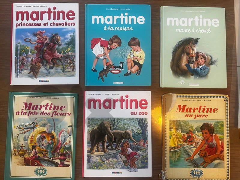 Martine collection -  18 books for 30$