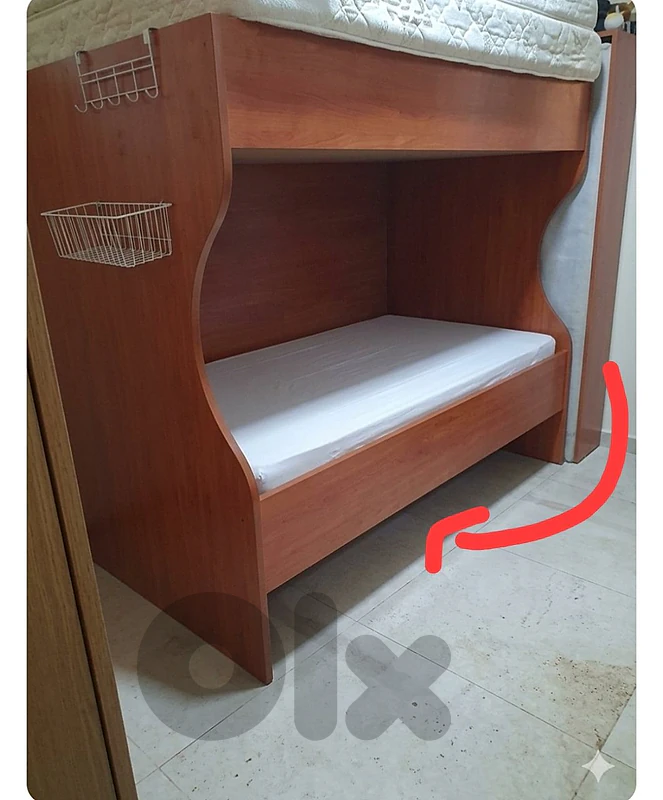 تخت فوق بعض مع جارور