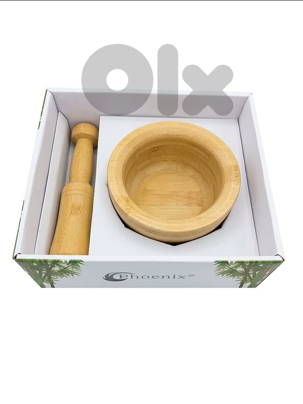 Bamboo Mortar set