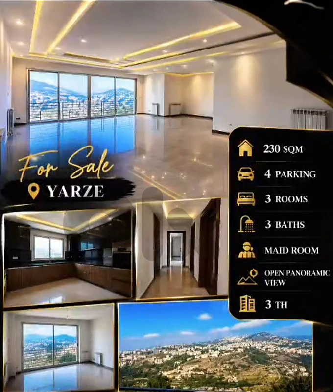 Apartment For Sale in Yarzeh, Baabda
