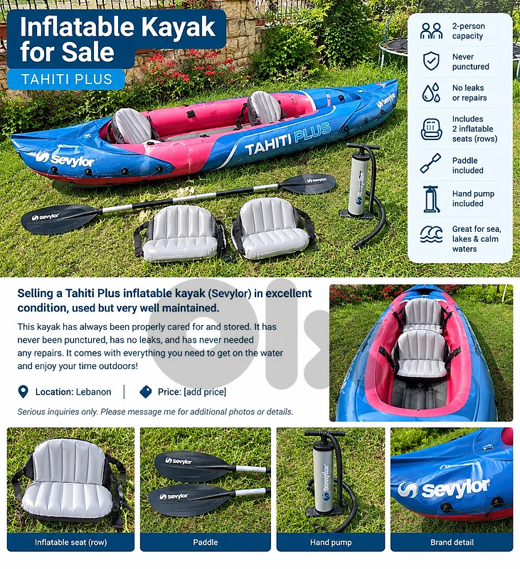 inflatable Kayak