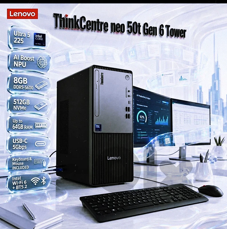 Lenovo ThinkCentre neo 50t Gen 5 Lenovo ThinkCentre neo 50t Gen 5