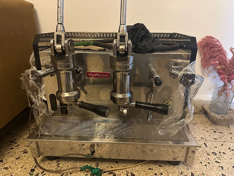 italian esspresso machine مكنة قهوة ايطالية جديدة