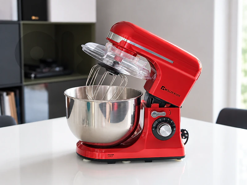 Müller Koch 1300W Stand Mixer – 3 Attachments Müller Koch 1300W Stand Mixer – 3 Attachments