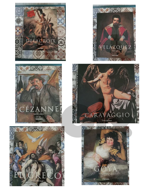 6 Art Books for 60$