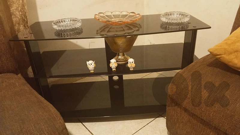 glass table
