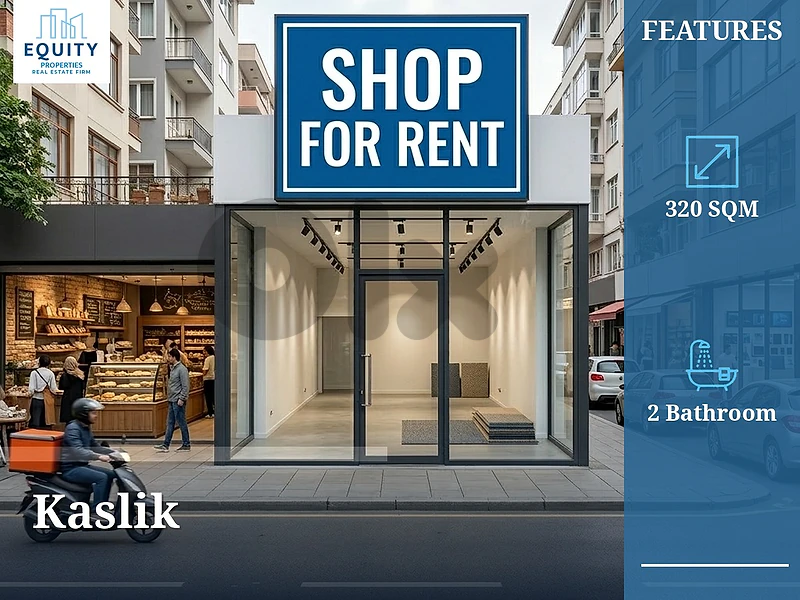 320 SQM Store For Rent In Kaslik #RK29758