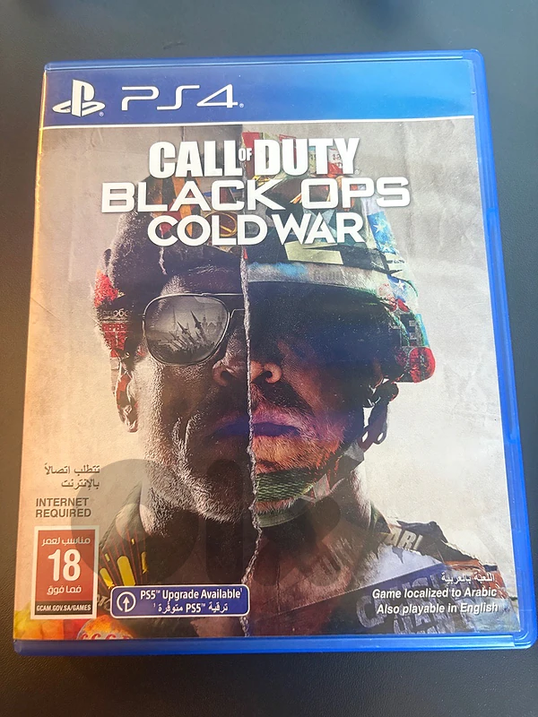 Call of Duty Cold War ps4 upgradable to ps5 cd