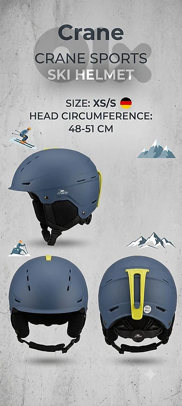 crane ski helmet