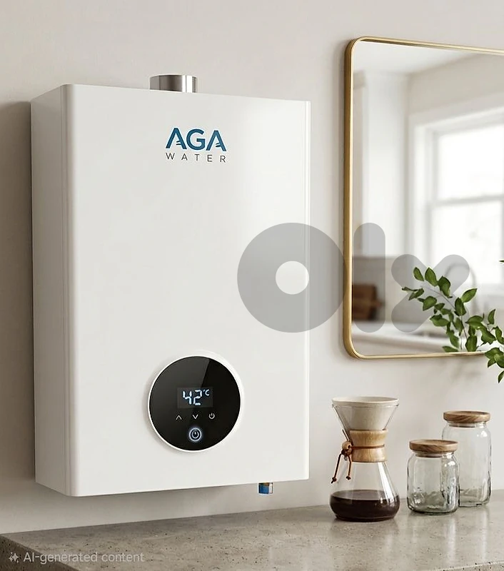 gas water heater 10L/min AGA turkey digital