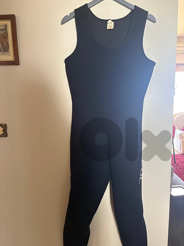 scuba siving suit and shoes