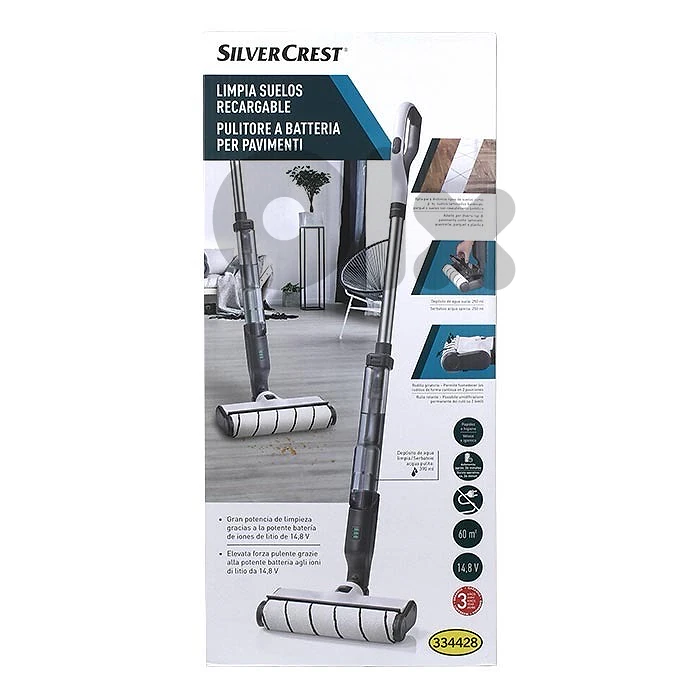 Silver crest floor cleaner rechargeable