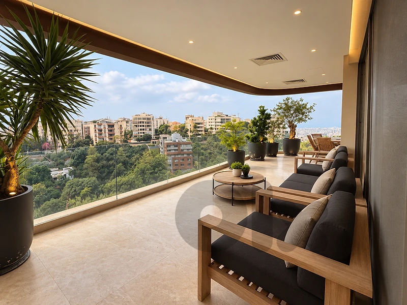 480 SQM Full-Floor Apartment for Sale in Yarzeh | Panoramic Views