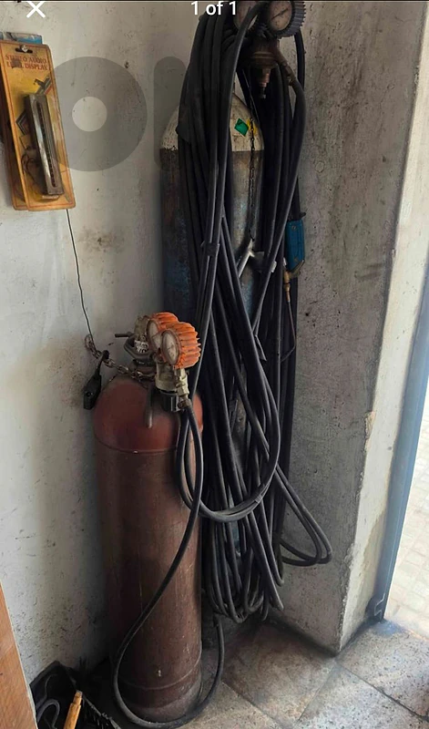 Oxygene with acetylene welding Kit - Working Condition