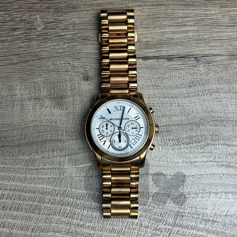 Michael Kors Men’s Gold-Tone Chronograph Watch