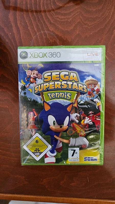 Sealed Sonic Super Stars Tennis for Xbox 360