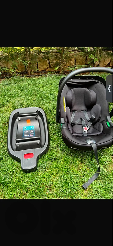 kikaboo i-prime first stage carseat + isofix base