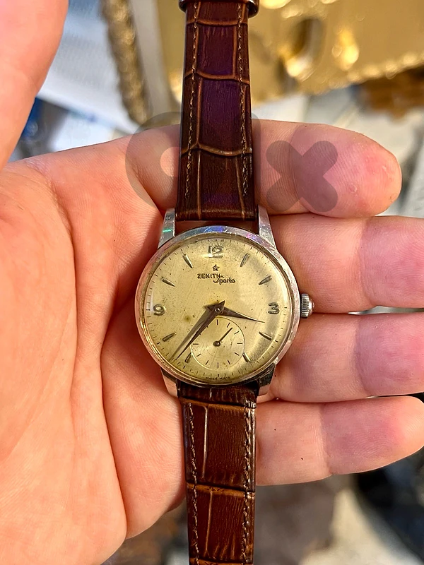 zenith sporto rare manual size 36mm