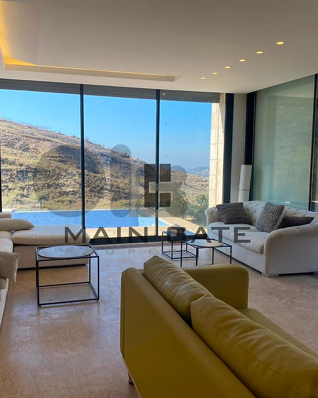 Villa on a Spacious Land for Sale in Zaarour