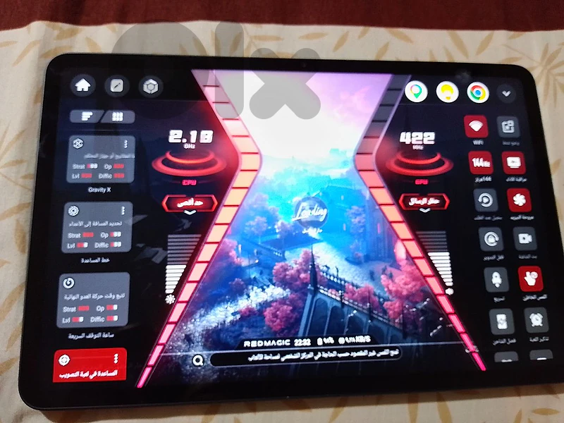 ipad redmagic mosta3mal 5 chhorr ba3do jdid