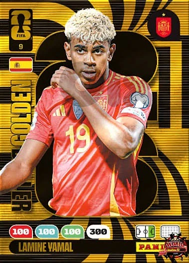 lamine yamal golden baller card