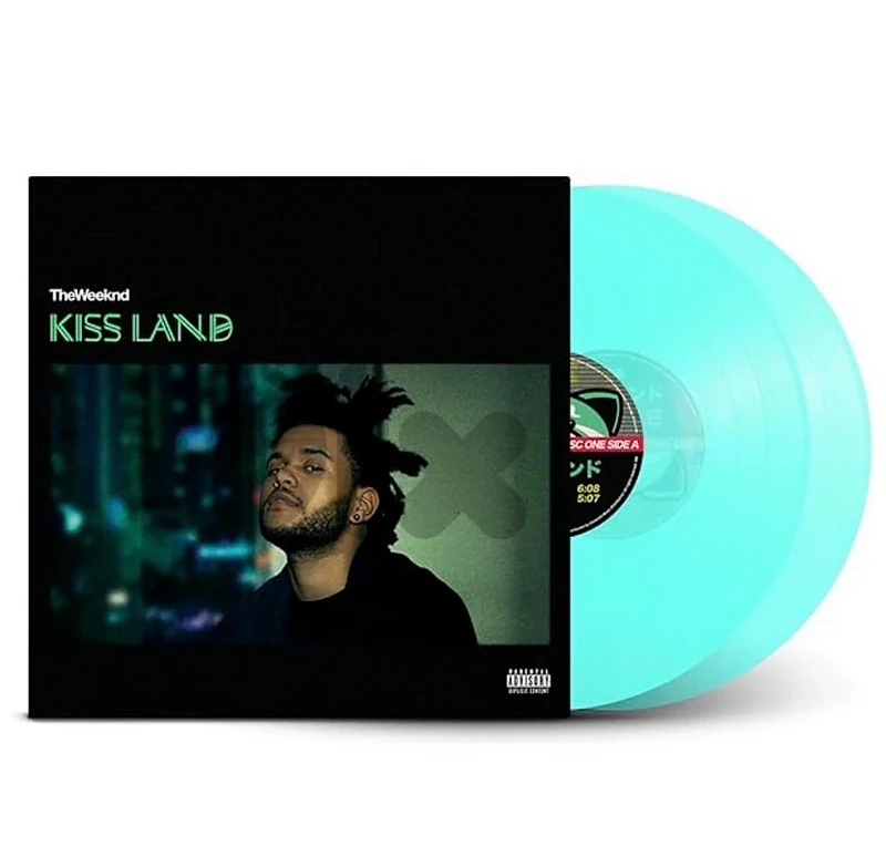 kiss land 5year anniversary vinyl the weeknd 2lp green