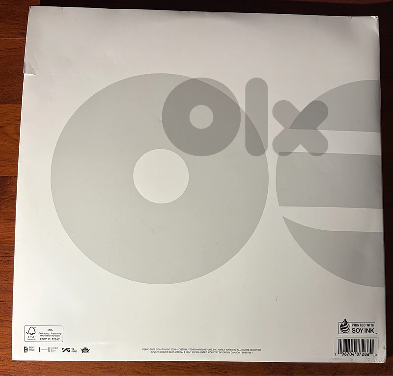 BTS arirang deluxe vinyl color version