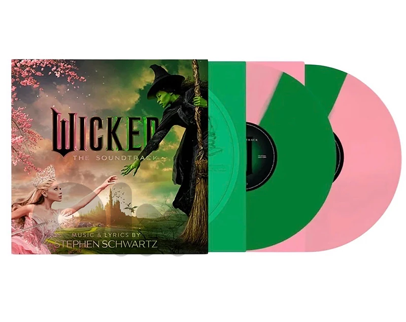 Wicked: the soundtrack 2lp vinyl split colored
