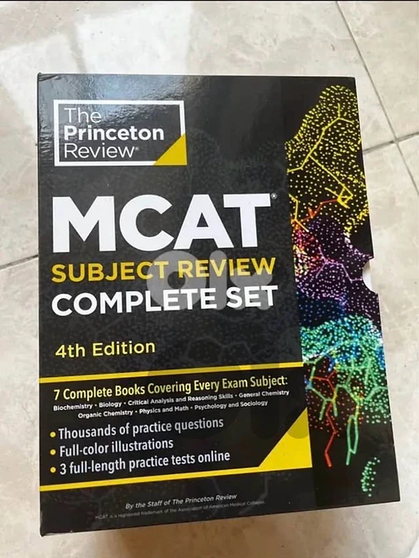 mcat princeton books
