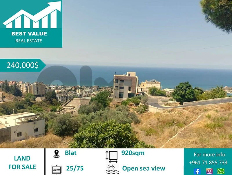 *Hot Deal* Land for sale in Blat on the express
