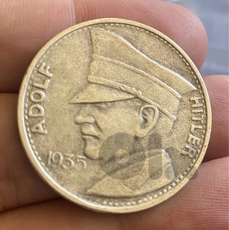 عملة نسخة عن عملة هتلر انتيمون Replica Adolf hitler 5 mark