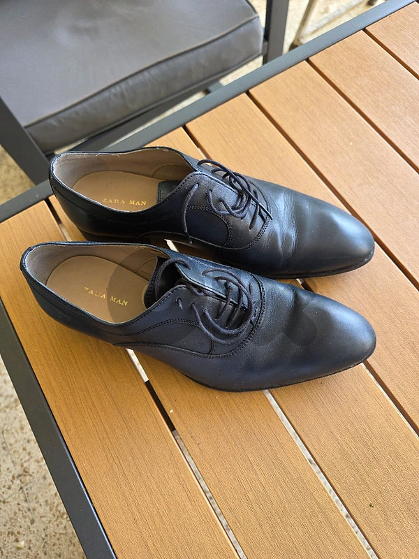zara shoes navy color size 40