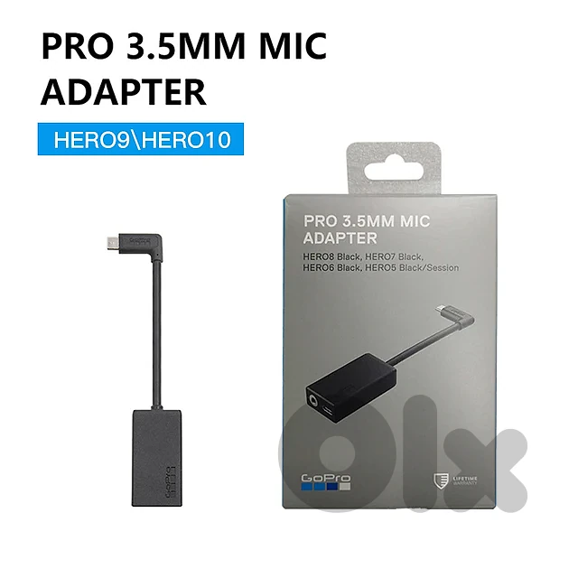 GoPro Pro 3.5mm Mic Adapter