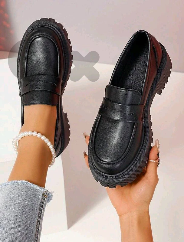 Black New Loafers