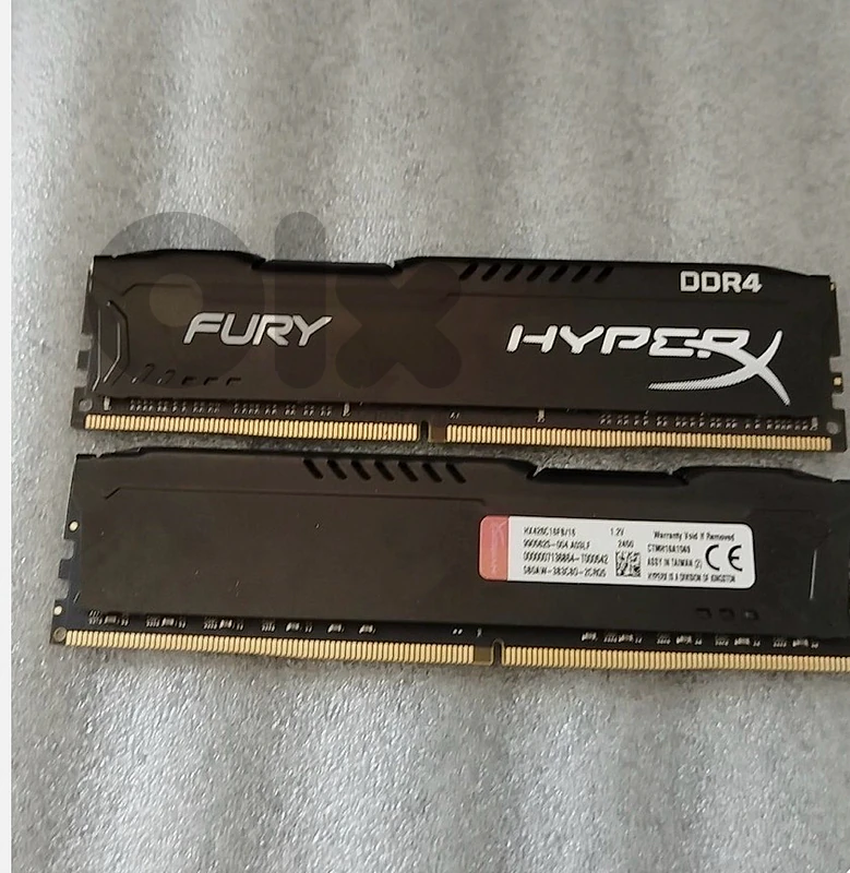 Memory Ram sticks duel channel 2x8Gb 2400 Hz speed
